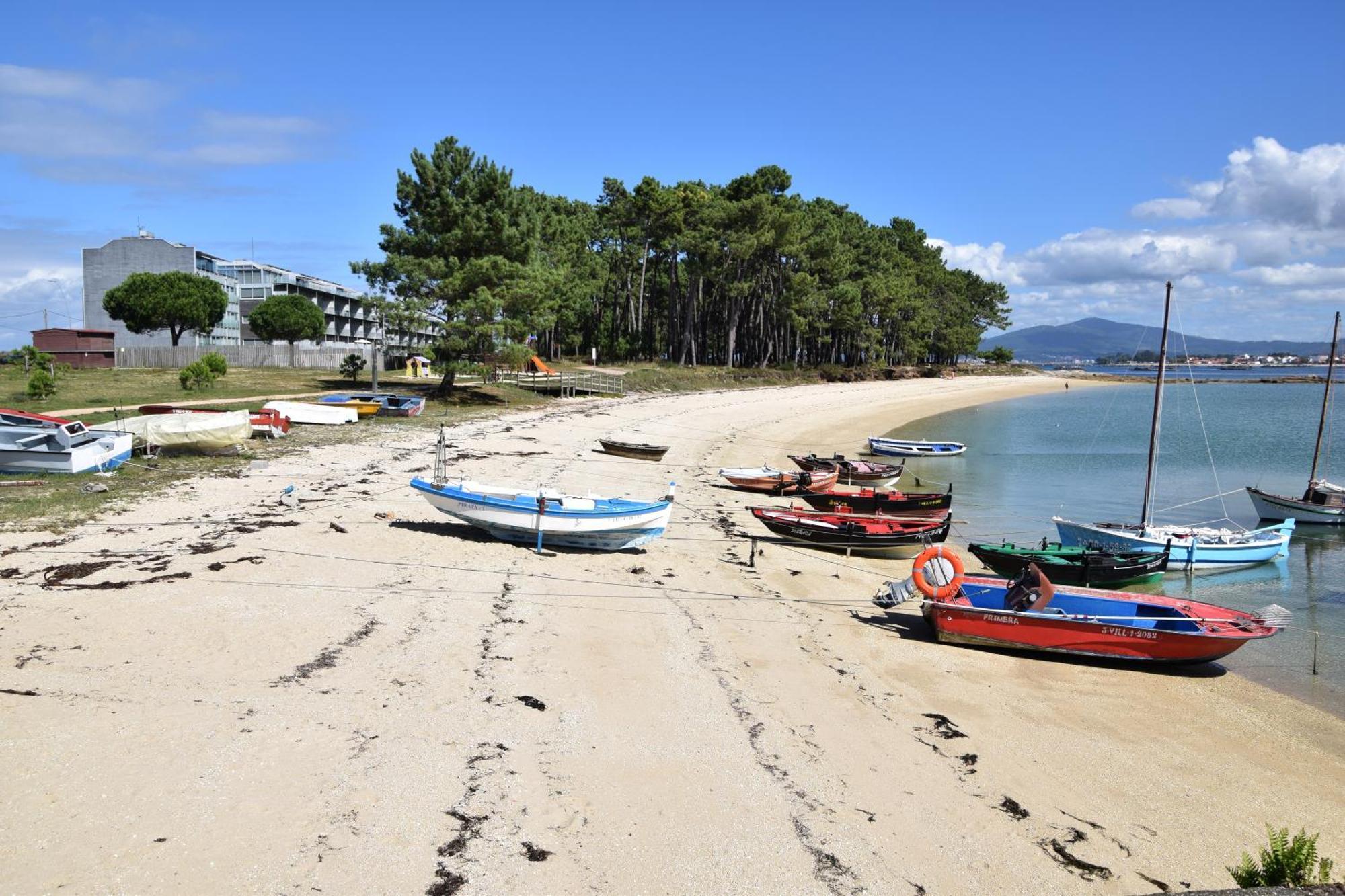 Apartamento De Mar Y Playa En Illa De Arousa Exteriör bild