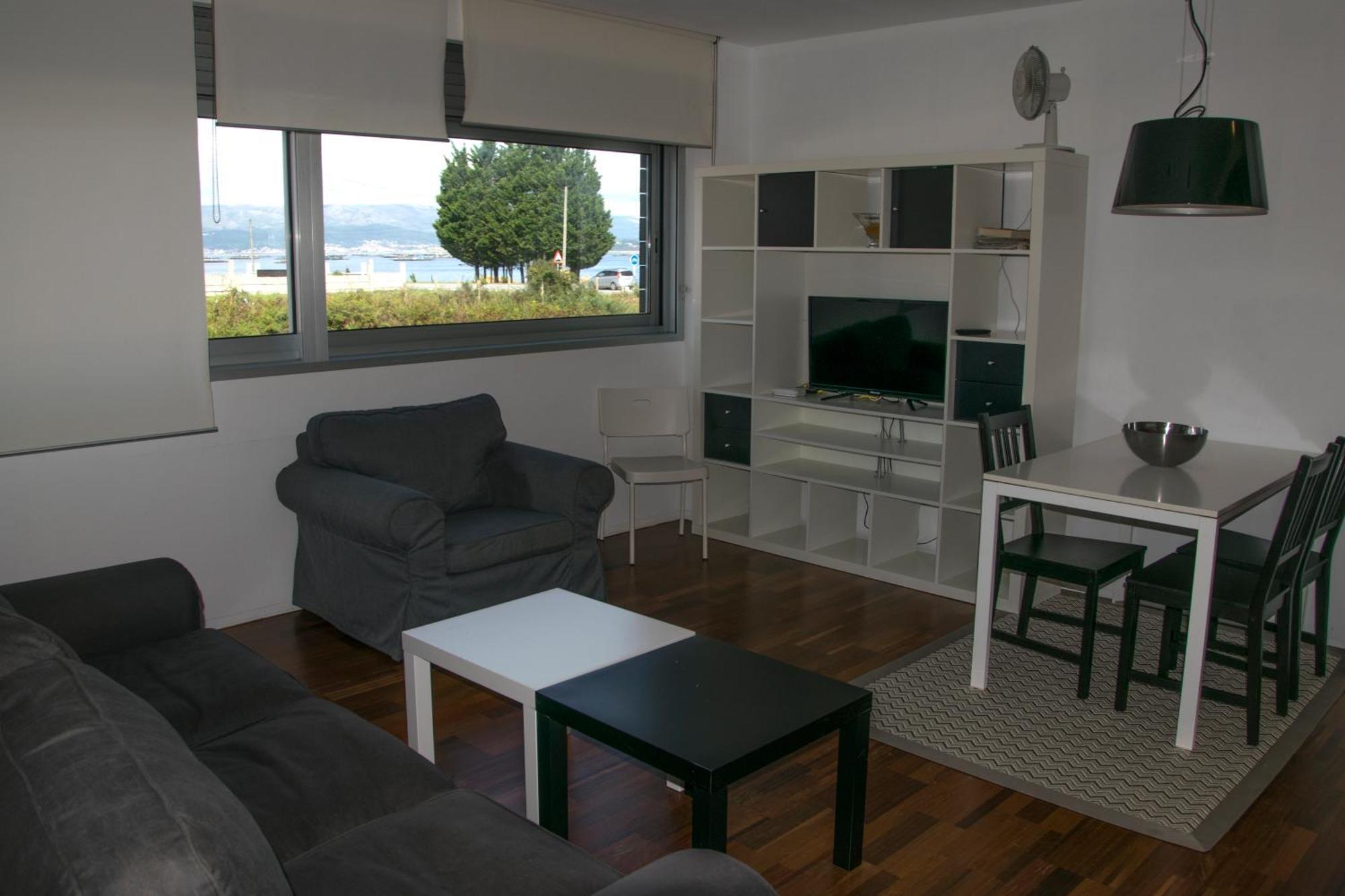 Apartamento De Mar Y Playa En Illa De Arousa Exteriör bild