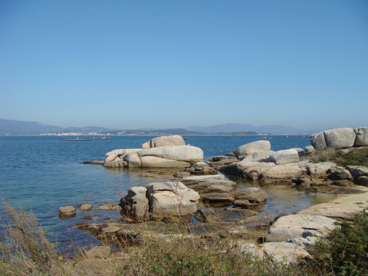 Apartamento De Mar Y Playa En Illa De Arousa Exteriör bild