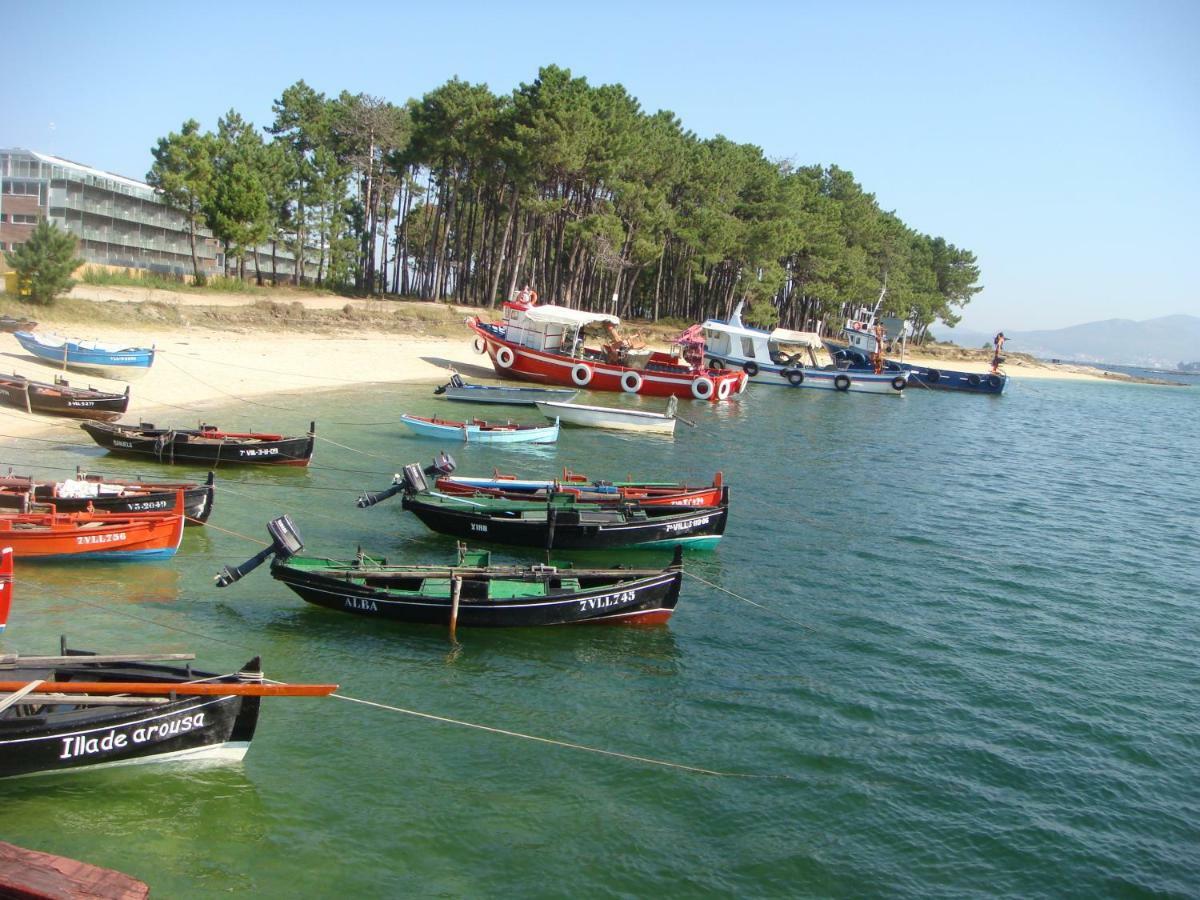 Apartamento De Mar Y Playa En Illa De Arousa Exteriör bild