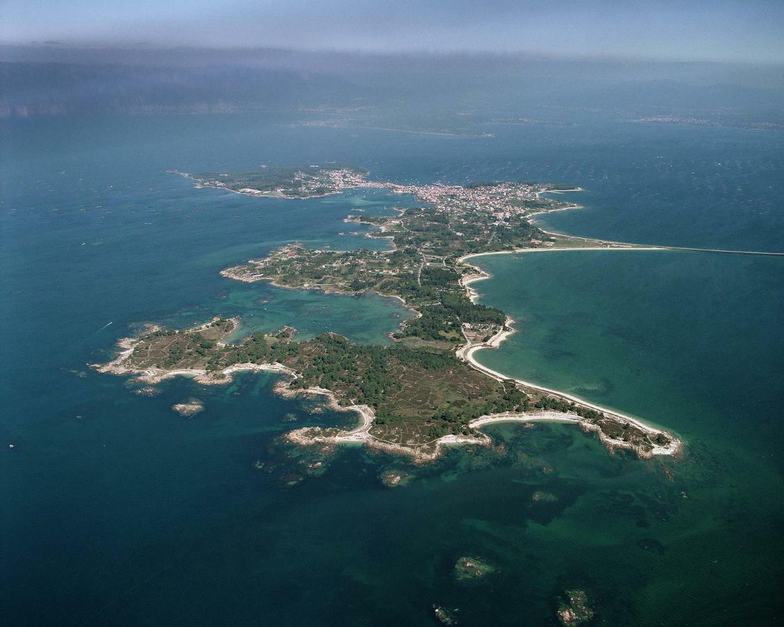 Apartamento De Mar Y Playa En Illa De Arousa Exteriör bild
