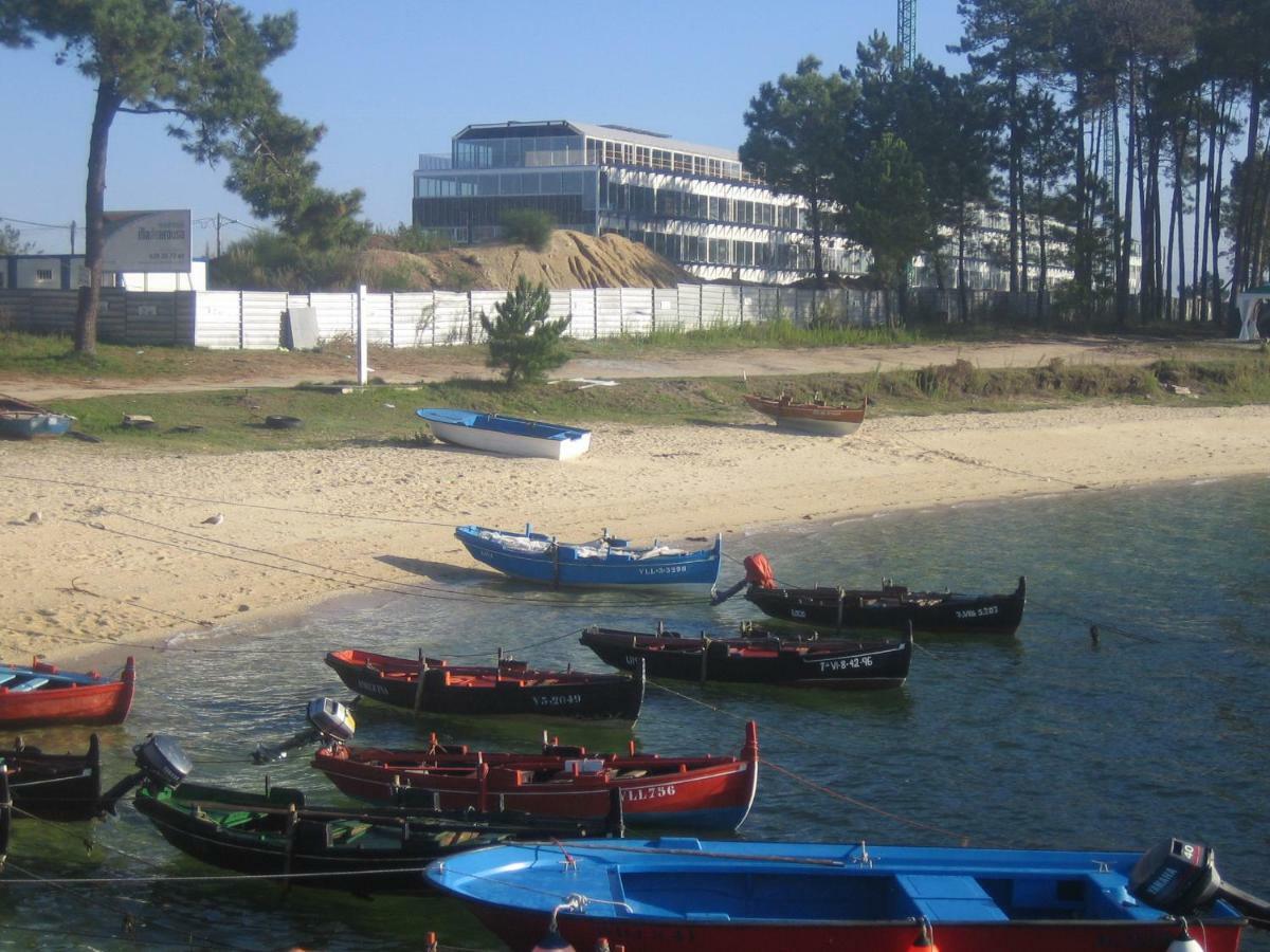Apartamento De Mar Y Playa En Illa De Arousa Exteriör bild
